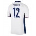 Maillot de foot Angleterre Kieran Trippier #12 Domicile vêtements Europe 2024 Manches Courtes